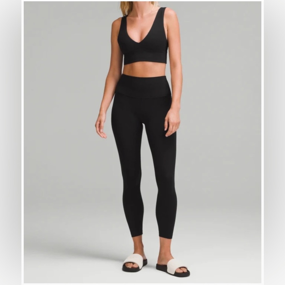 Lululemon Align High Rise Leggings. Diamond Black. Size 2. Worn 1X! UEC!